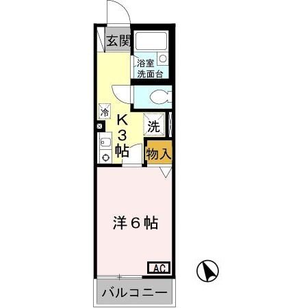 ベルセゾンミキの間取り
