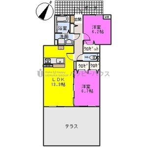 【間取り】 | ディナスティⅦ | 現況優先