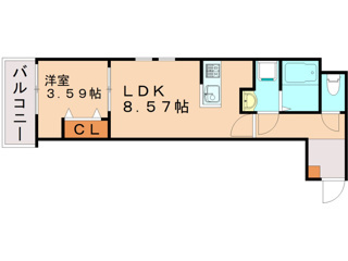 Rassure N・Kの間取り