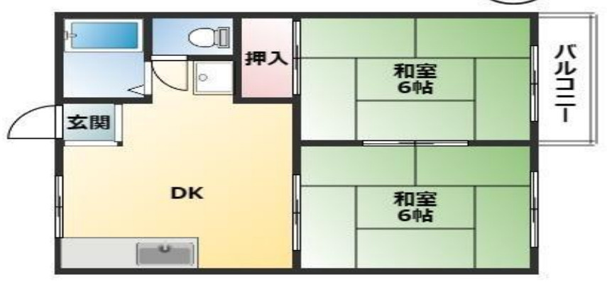 ファミール杉の間取り