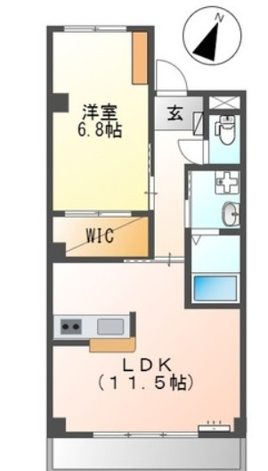 Bandieraの間取り