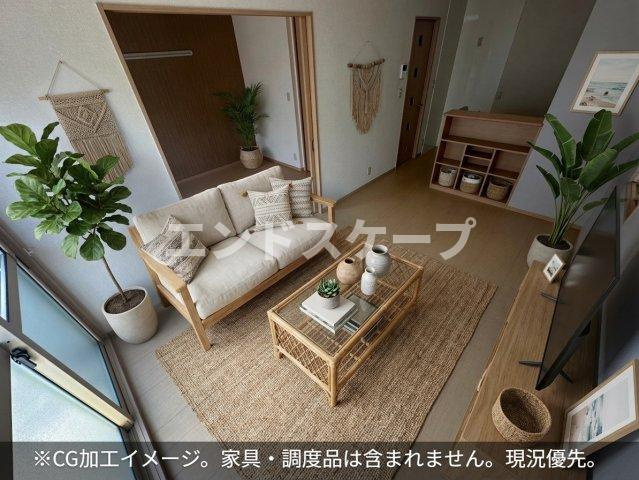 カーサプレリＡの居間・リビング|高崎、前橋のお部屋探しはエンドスケープまで！お客様の理想お聞かせ下さい♪