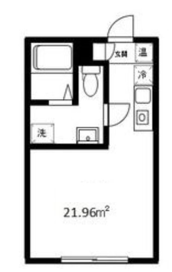 ＣＯＣＯＦＬＡＴ王子の間取り