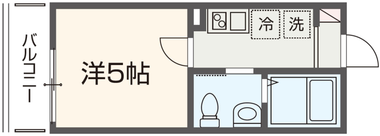 メルディア西所沢2の間取り