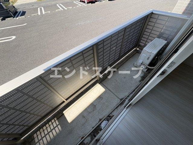 サニーフラットのバルコニー|高崎、前橋のお部屋探しはエンドスケープまで！お客様の理想お聞かせ下さい♪