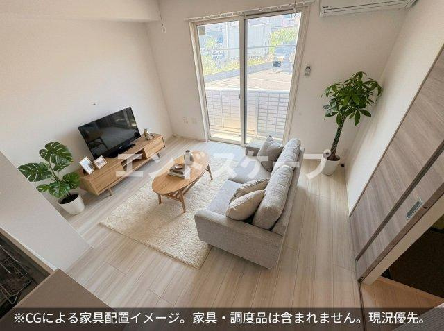 サニーフラットの居間・リビング|高崎、前橋のお部屋探しはエンドスケープまで！お客様の理想お聞かせ下さい♪