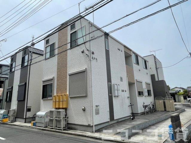 足立区青井２丁目のアパートの外観