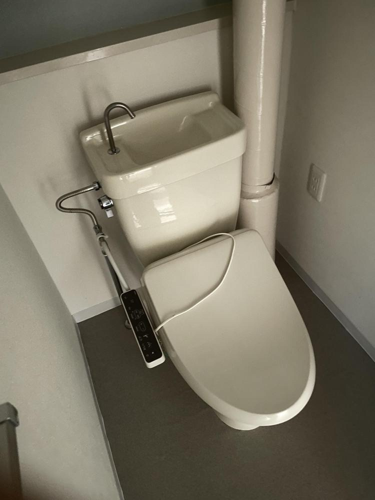 マンション長利のトイレ