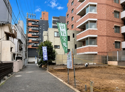 【前面道路含む現地写真】 | 文京区白山5丁目　建築条件なし売地　B区画 8980万円