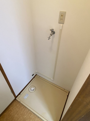 【展望】 | シティハイムフジ | 室内洗濯機置き場