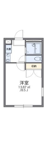【間取り】 | レオパレスサクセスⅠ