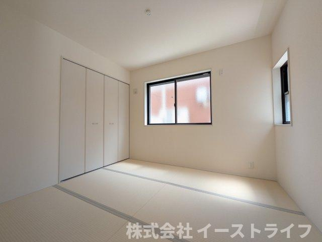 【新築戸建】　いわき市平下平窪3期　全3棟　長期優良住宅　の居間・リビング|同社施工写真　穏やかな空間であることが必然。爽やかな通風と採光を存分に感じる事が出来る空間です。