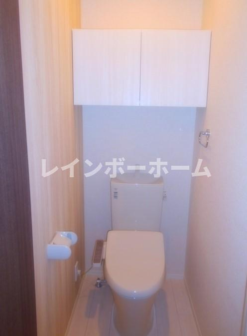 ロンサールⅡのトイレ|ゆったりとした空間のトイレです