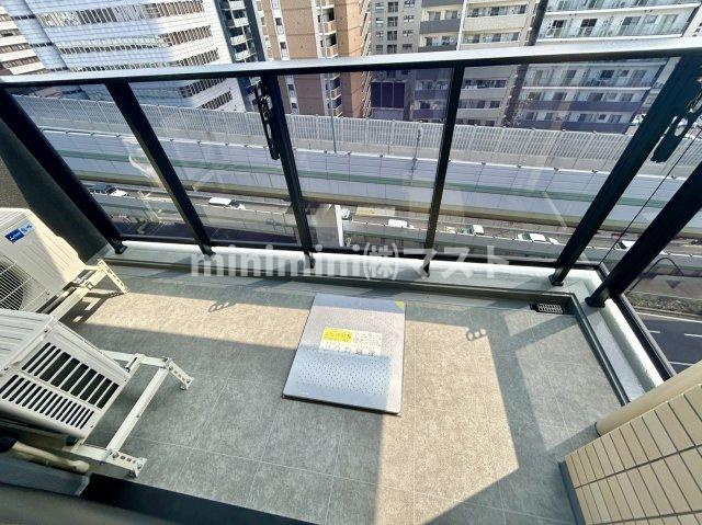 ルフォンプログレ新町のバルコニー