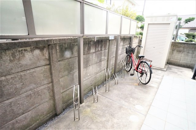 アイリスのその他共用部分|自転車置き場です