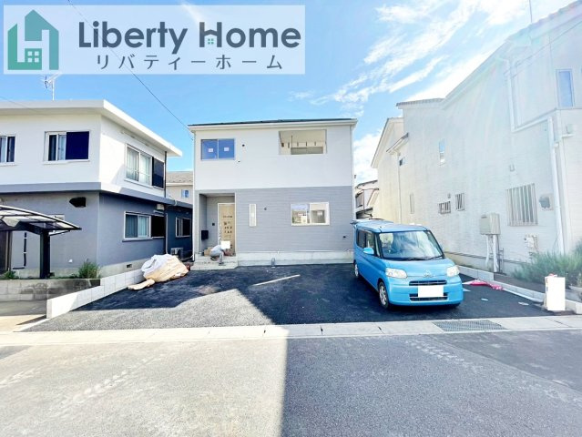 牛久市上柏田第9　新築戸建の駐車場