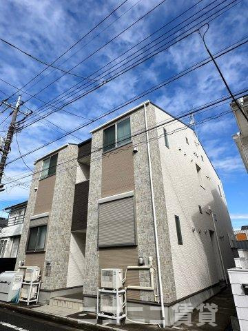 足立区竹の塚１丁目のアパートの外観|

