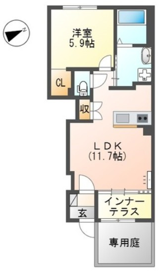 サニーテラスの間取り