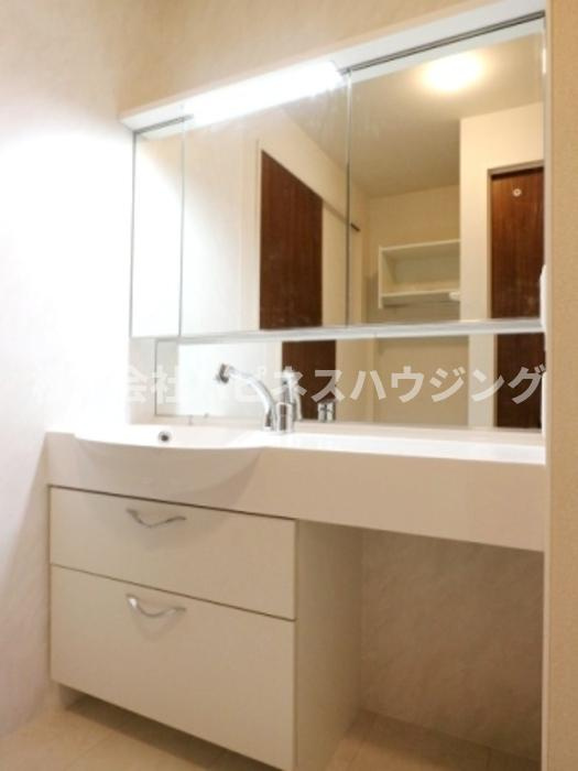 BLESS　HOUSE　柏西町Dの独立洗面台