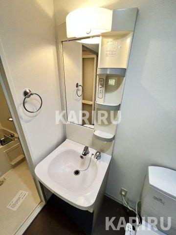 ルクレ京橋の洗面所|同物件別部屋の写真です