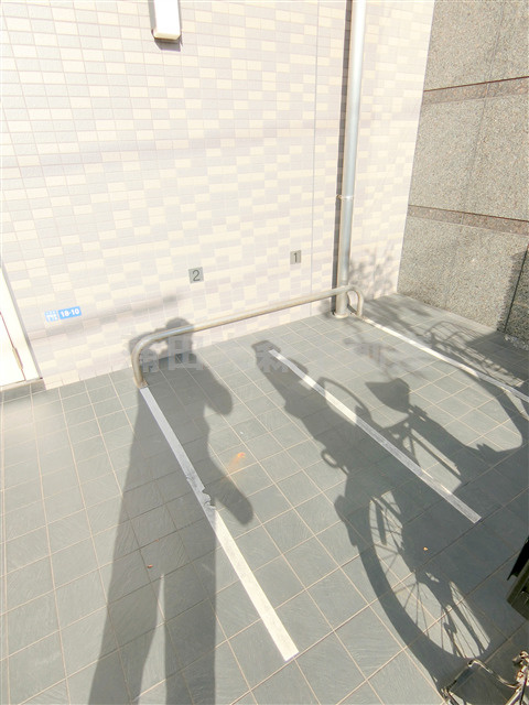 ルーブル羽田西のその他共用部分|バイク置き場
