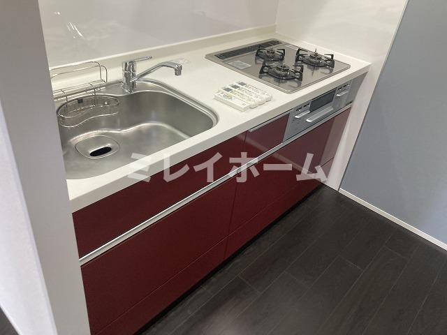 アメニティ55のキッチン|同建物内、別のお部屋の参考写真になります。