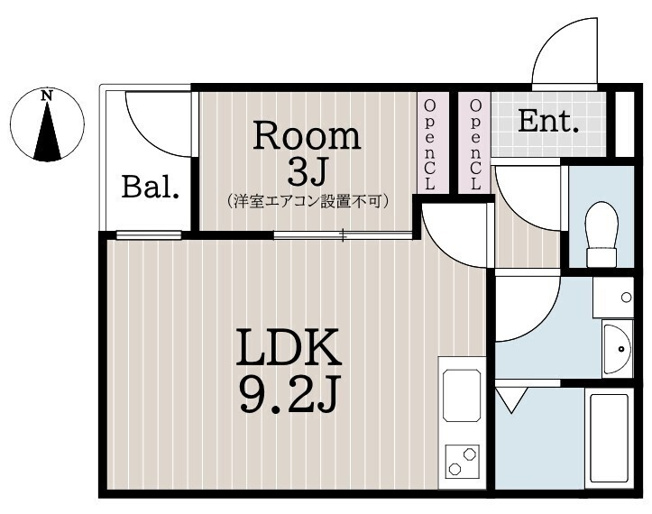 【間取り】 | リブレメゾン豊里Ⅰ