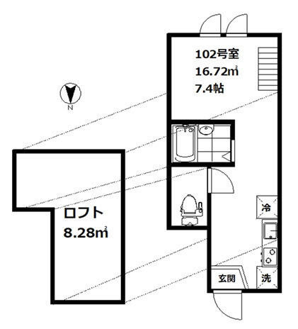 【間取り】 | クレスト西馬込