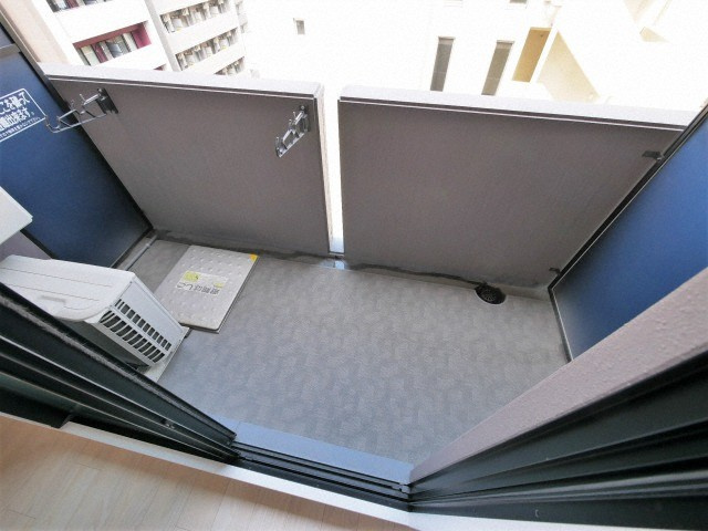 S-RESIDENCE北浜のバルコニー