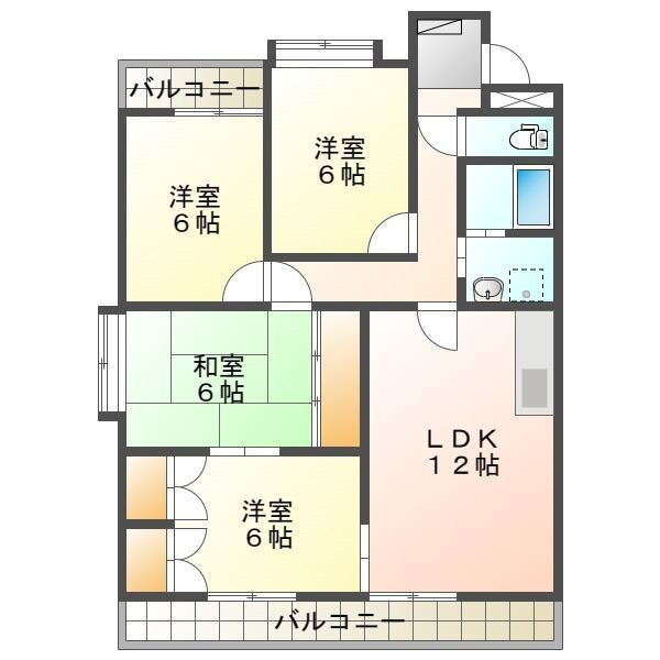 ホーム岩崎台の間取り