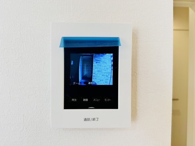 八王子市　本町　新築一戸建て　５期のセキュリティ|～TVモニター付インターホン　訪問者の確認に便利です～