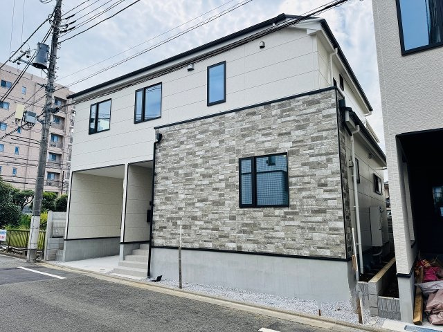 八王子市　本町　新築一戸建て　５期の外観|～八王子駅徒歩14分　ZEH水準の省エネ住宅　スーパー・コンビニ近く住環境良好～