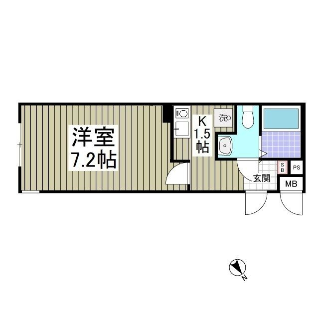 ジニアールコート西尾久の間取り
