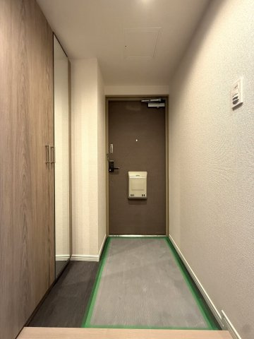 グリーンコーポ大谷地の玄関
