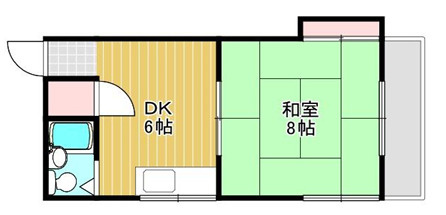 シーライフ岡田の間取り