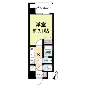 KDXレジデンス三宮の間取り
