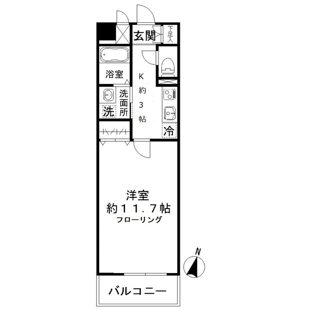 トレーフルの間取り
