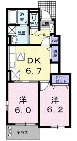 グランツ・惠の間取り