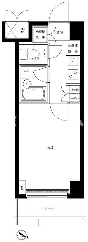 ルーブル西馬込参番館の間取り