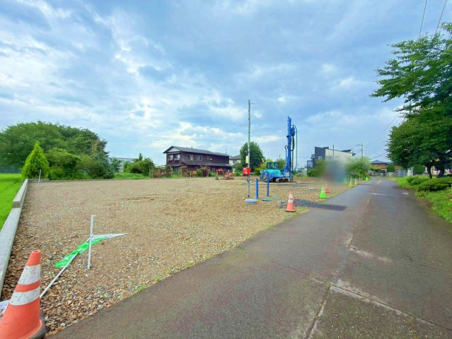 CRADLEGARDEN那須塩原市北弥六第1の前面道路含む現地写真|前面道路含む現地写真