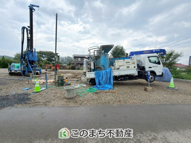 CRADLEGARDEN那須塩原市北弥六第1の外観|現地建築中写真
