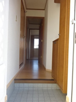 きれいな玄関です