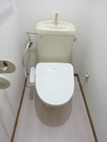 シンプルで使いやすいトイレです