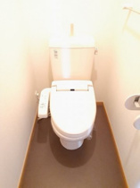 落ち着いたトイレです