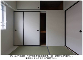 ビレッジハウスの同一物件・同一タイプの間取りの写真です