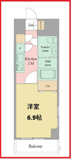 【間取り】 | カーサヴェント南千住