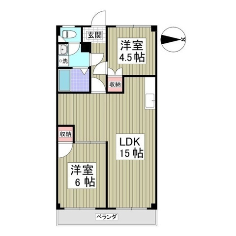 諏訪パークハウスの間取り