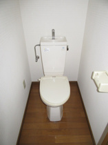 落ち着いたトイレです