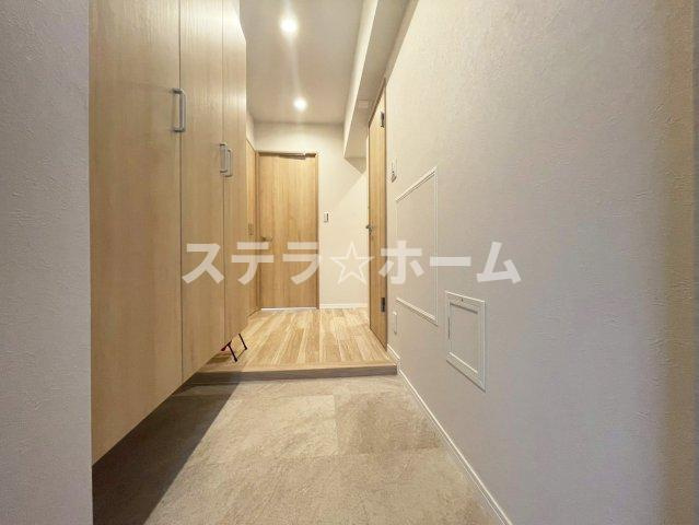 豊中野畑団地弐号棟の玄関|ゆったりとした玄関です