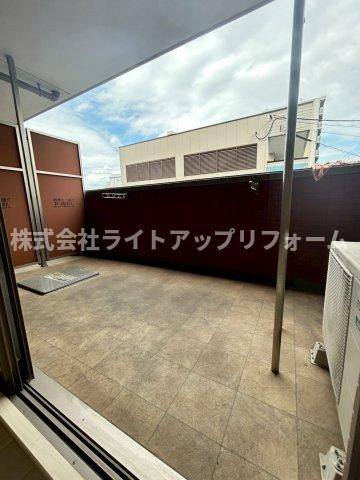 プレジオ神戸WESTのバルコニー
